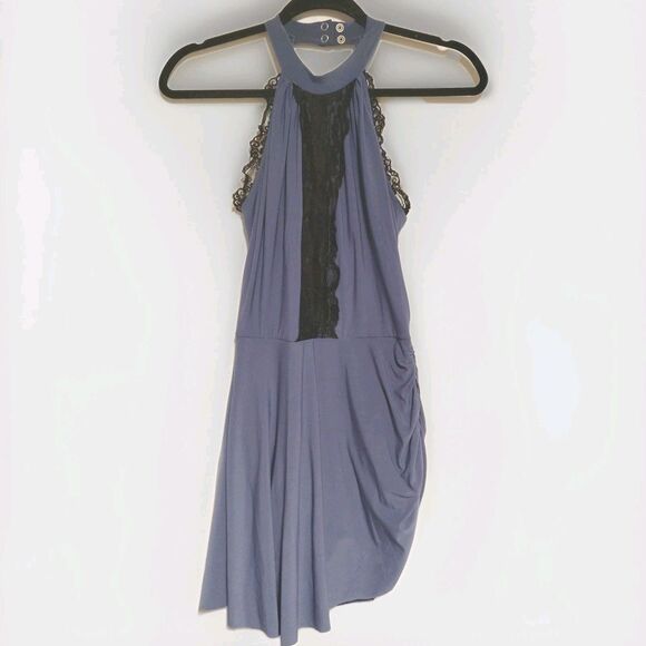 Weissman Lanterns Lit Asymmetrical Lace Halter Dress ballet Costume Adult Small - Picture 2 of 10